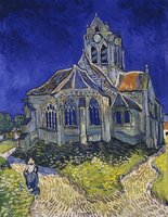 L'église d'Auvers sur Oise par Van Gogh