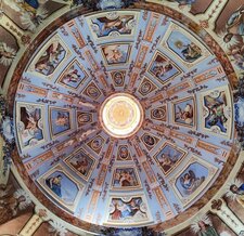 Plafond baroque, c