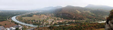 Mont Cordon : Confluence Guiers / Rhône