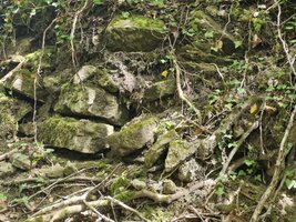 Ce qu'on peut voir des ruines du château.