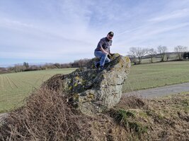 Ascension en libre de la face Nord par votre serviteur..