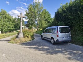 J'oblige les copains à s'arrêter pour faire ma photo.