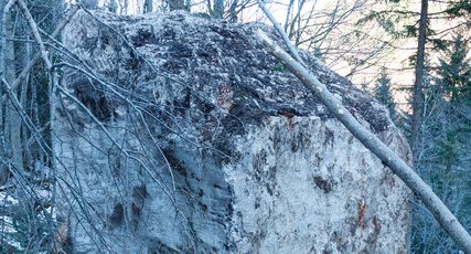 Eboulement face Ouest de la Dent de Crolles le 28/11/2025