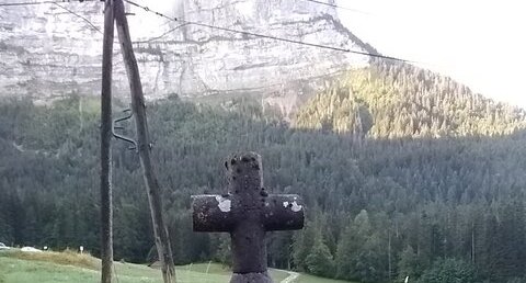 Croix du hameau de La Plagne (Entremonts-Charteuse) 73