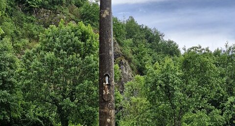 Croix du pont Saint-Martin, Saint-Christophe-sur-Guiers, 38.