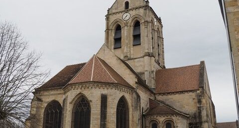 L'église d'Auvers sur Oise