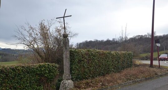 Croix de Recoin, La Bâtie-Divisin, Isère.