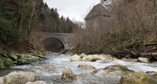 Le Guiers Mort St Pierre de Chartreuse