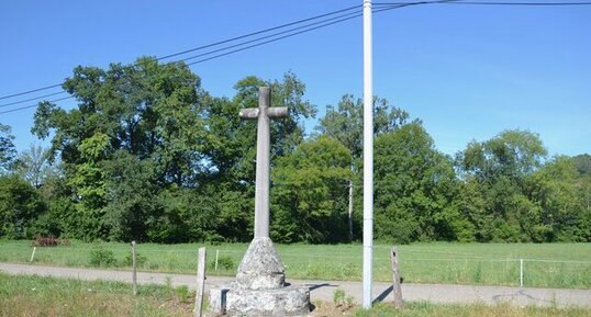 Croix de Villette, Saint-Laurent-du-Pont 38, route du Pavé.